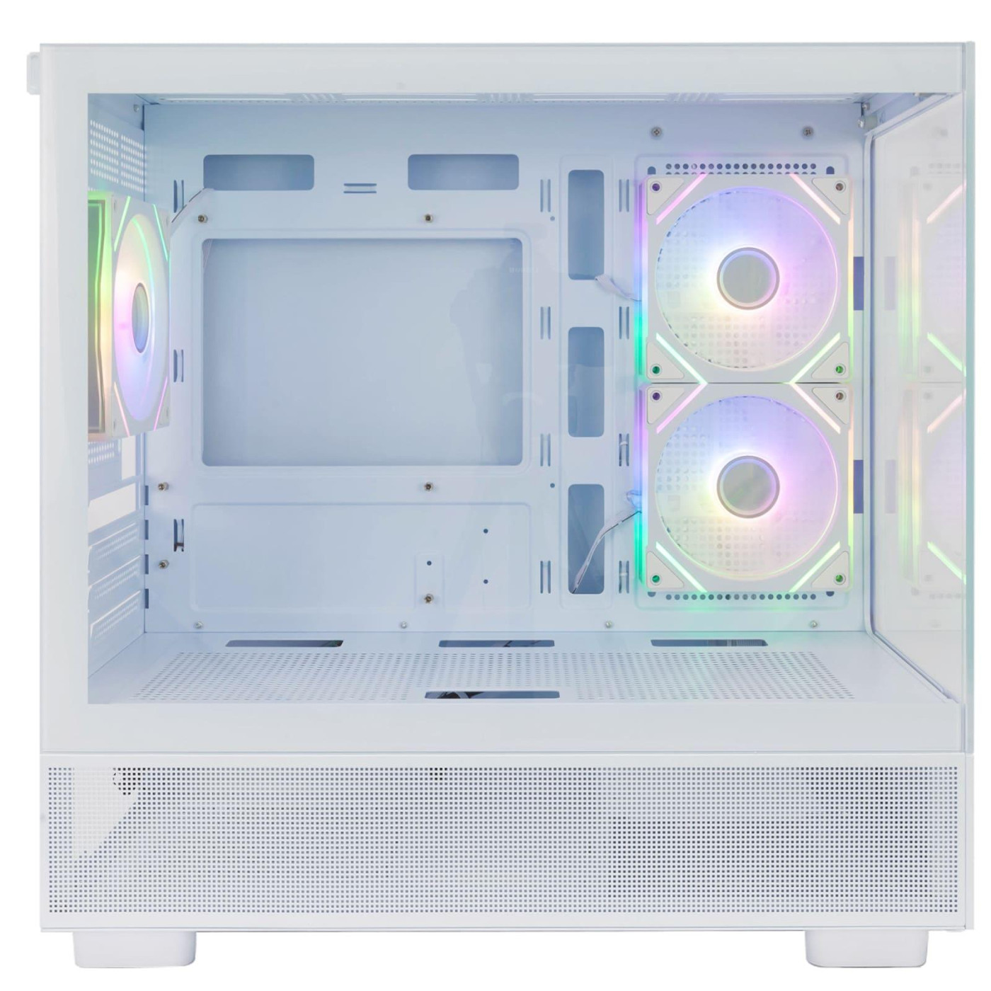 Корпус 1stPlayer Mi5-WH-2FC7R-W-1FC7-W White без БЖ (Mi5-WH-2FC7R-W-1FC7-W)