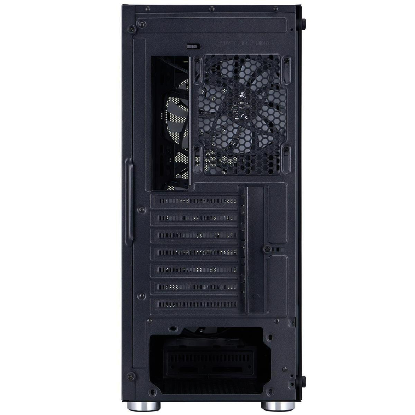 Корпус 1stPlayer X6-BK-4F1 Black без БЖ (X6-BK-4F1)