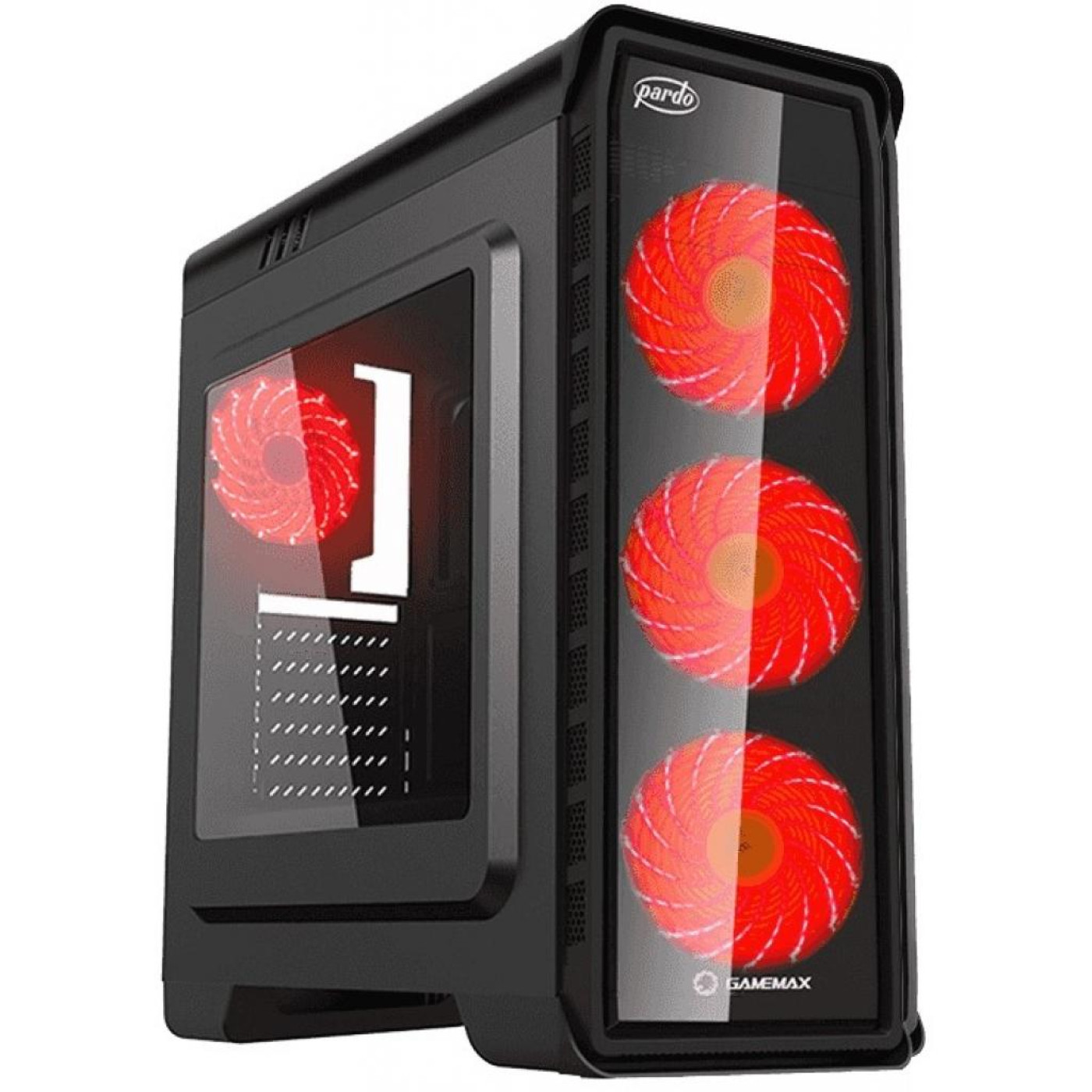 Корпус GameMax Pardo Black (Pardo Black) Без БП
