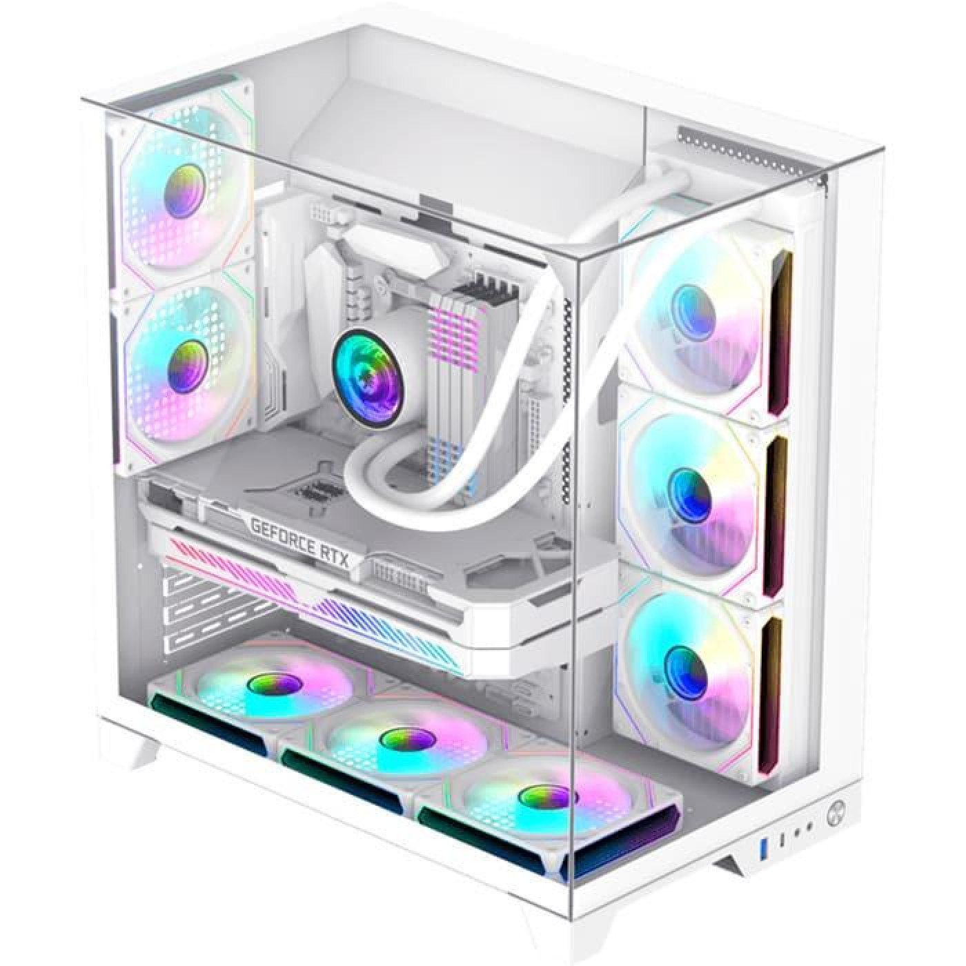 Корпус GameMax Infinity Plus WH BTF (Infinity Plus WH) Без БП