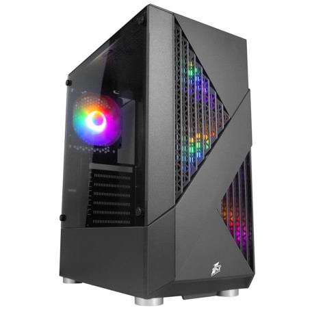 Корпус 1stPlayer F3-A-BK-4F1 Black без БЖ (F3-A-BK-4F1)