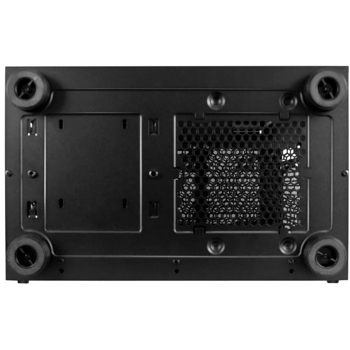 Корпус 1stPlayer X4-M-BK-2F1P-1F1 Black без БП