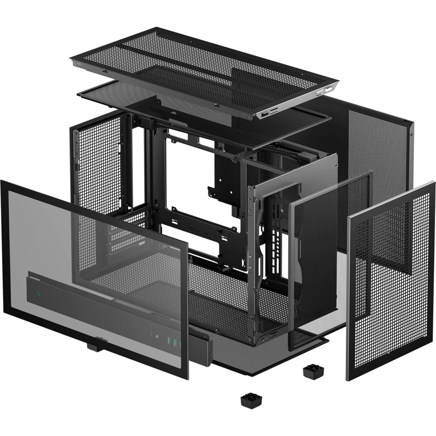 Корпус Deepcool CH260 Без БП Black (R-CH260-BKNGM0-G-1)