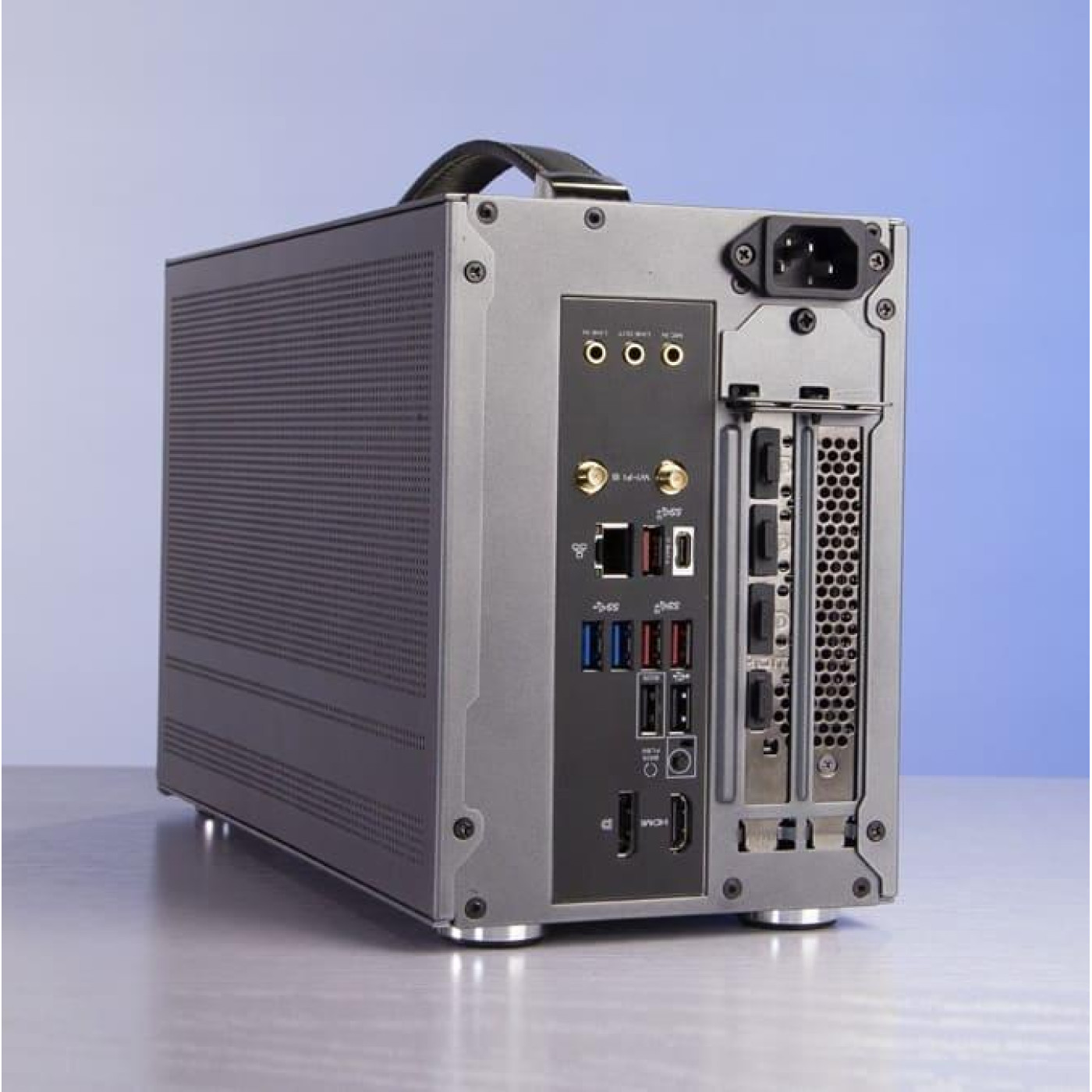 Корпус PcCooler MINI I100G PRO MESH сірий (MINI I100G PRO MESH) Без БЖ U1