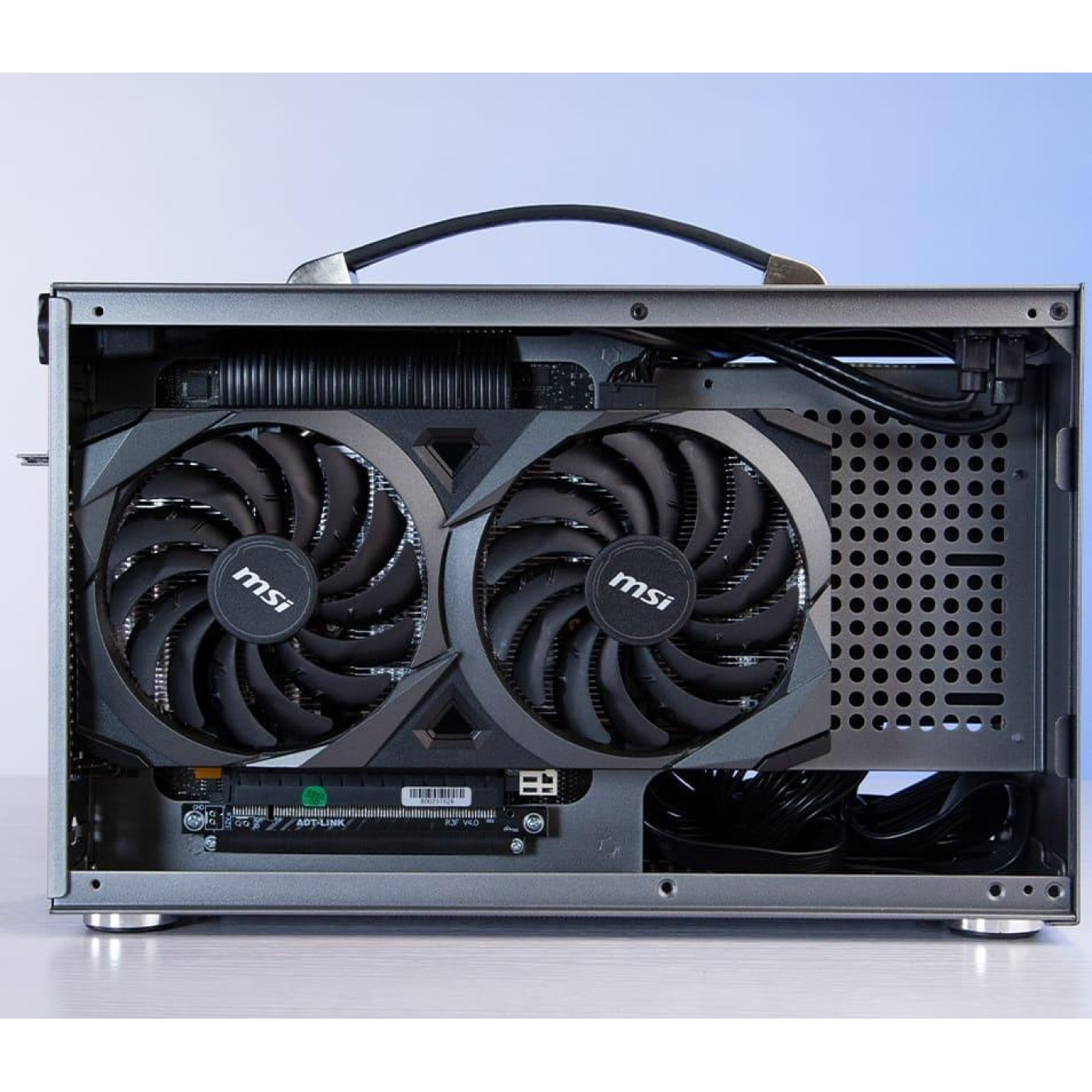 Корпус PcCooler MINI I100G PRO MESH сірий (MINI I100G PRO MESH) Без БЖ U1