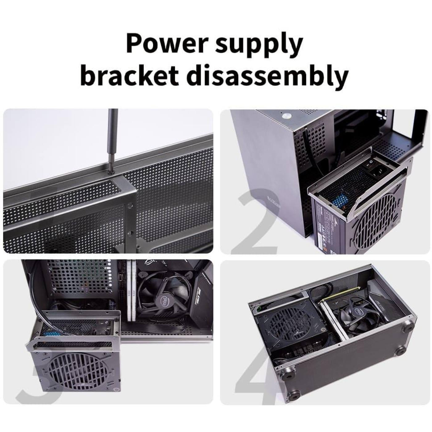 Корпус PcCooler MINI I100G PRO MESH сірий (MINI I100G PRO MESH) Без БЖ U1