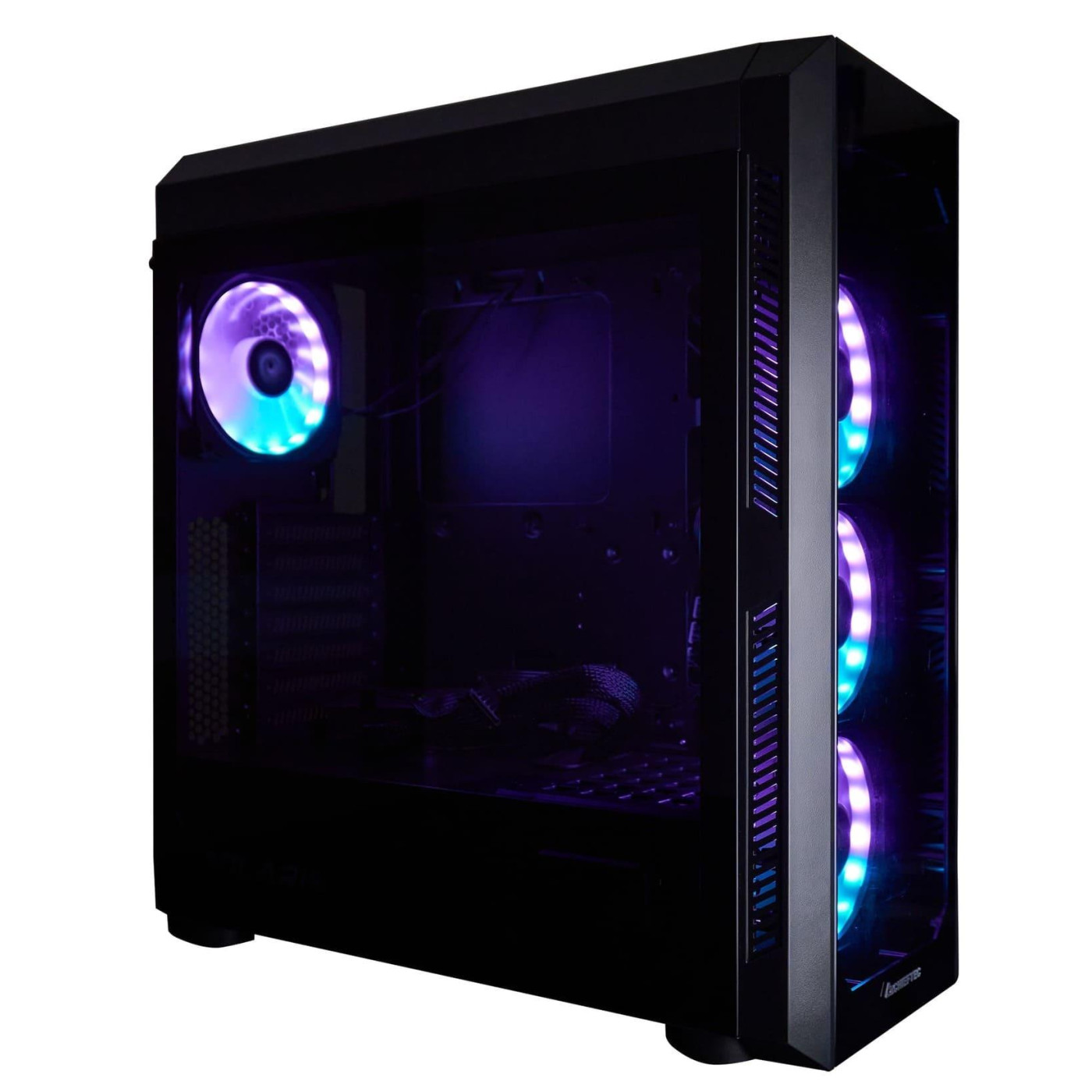 Корпус Chieftec SCORP 3 W GL-03B-UC-OP Black (GL-03B-UC-OP)