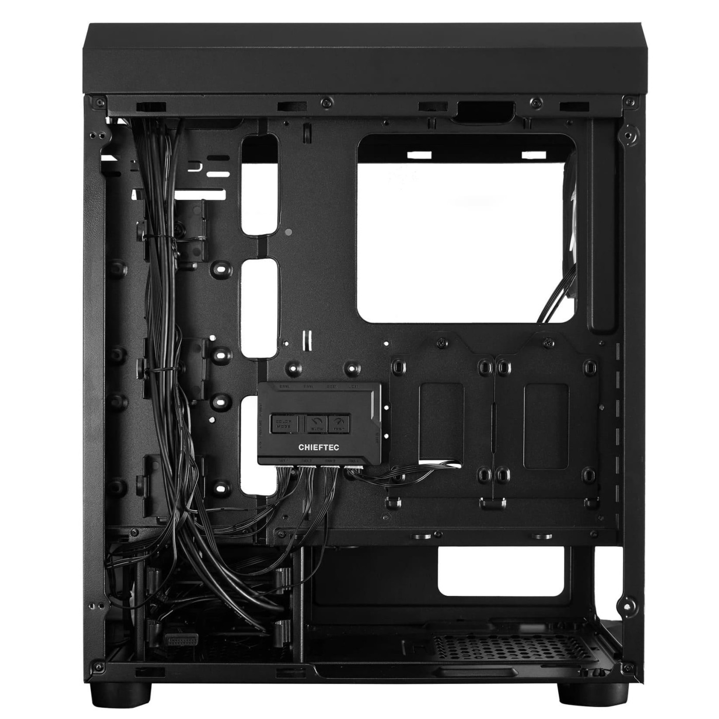 Корпус Chieftec SCORP 3 W GL-03B-UC-OP Black (GL-03B-UC-OP)