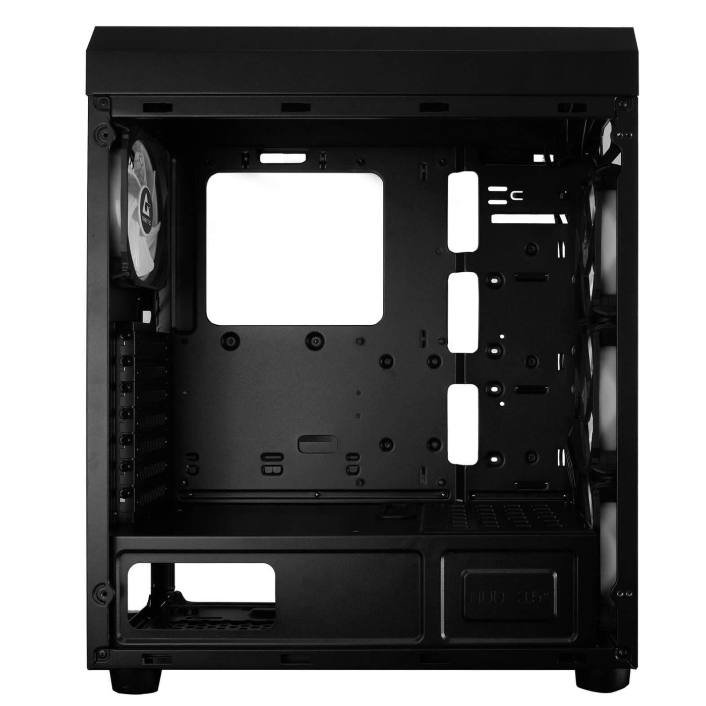 Корпус Chieftec SCORP 3 W GL-03B-UC-OP Black (GL-03B-UC-OP)
