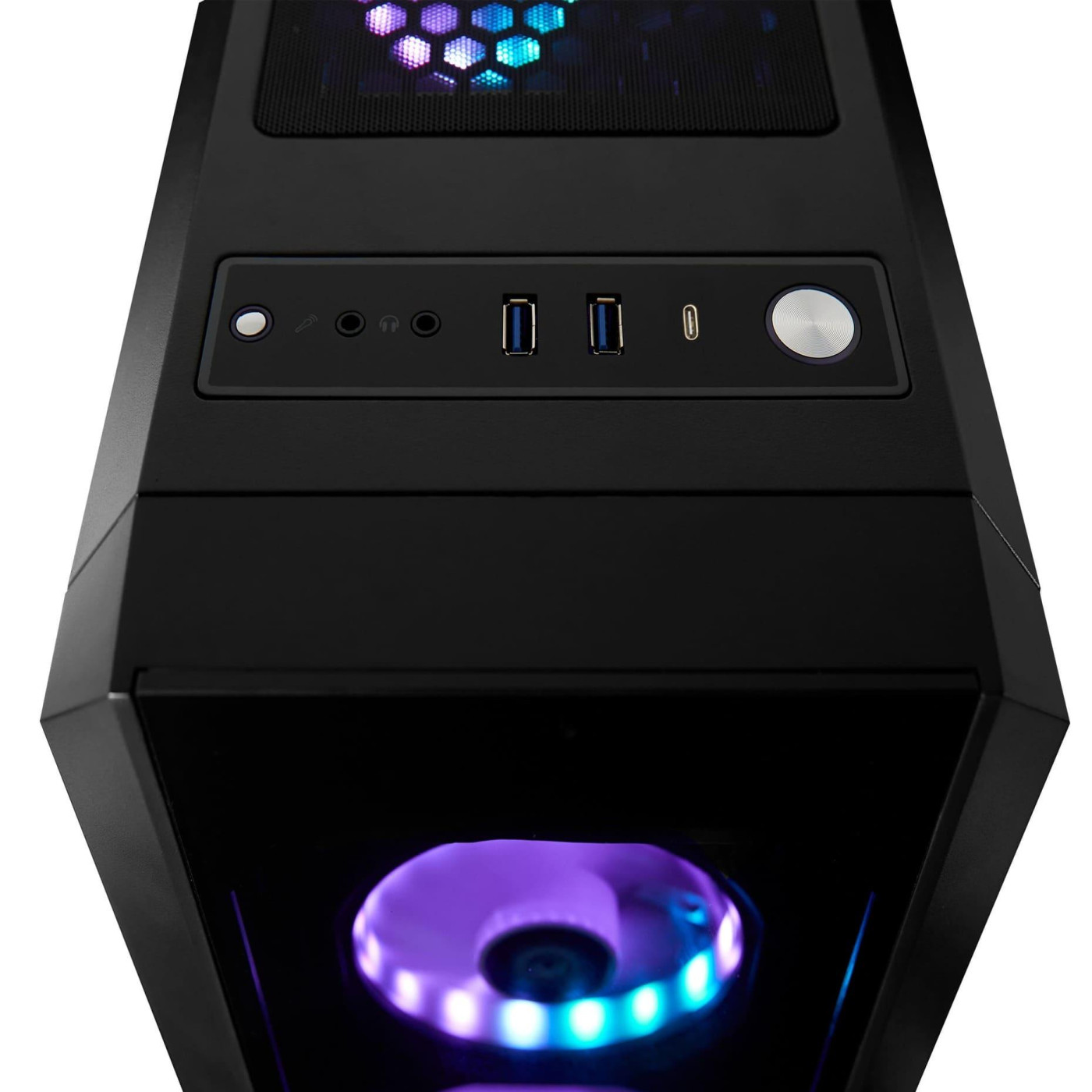 Корпус Chieftec SCORP 3 W GL-03B-UC-OP Black (GL-03B-UC-OP)