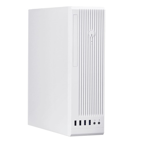 Корпус Chieftec UNI BE-10W-300 300W SLIM FF White (BE-10W-300)