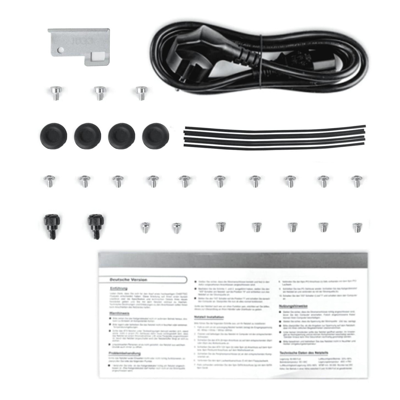 Корпус Chieftec UNI BE-10W-300 300W SLIM FF White (BE-10W-300)
