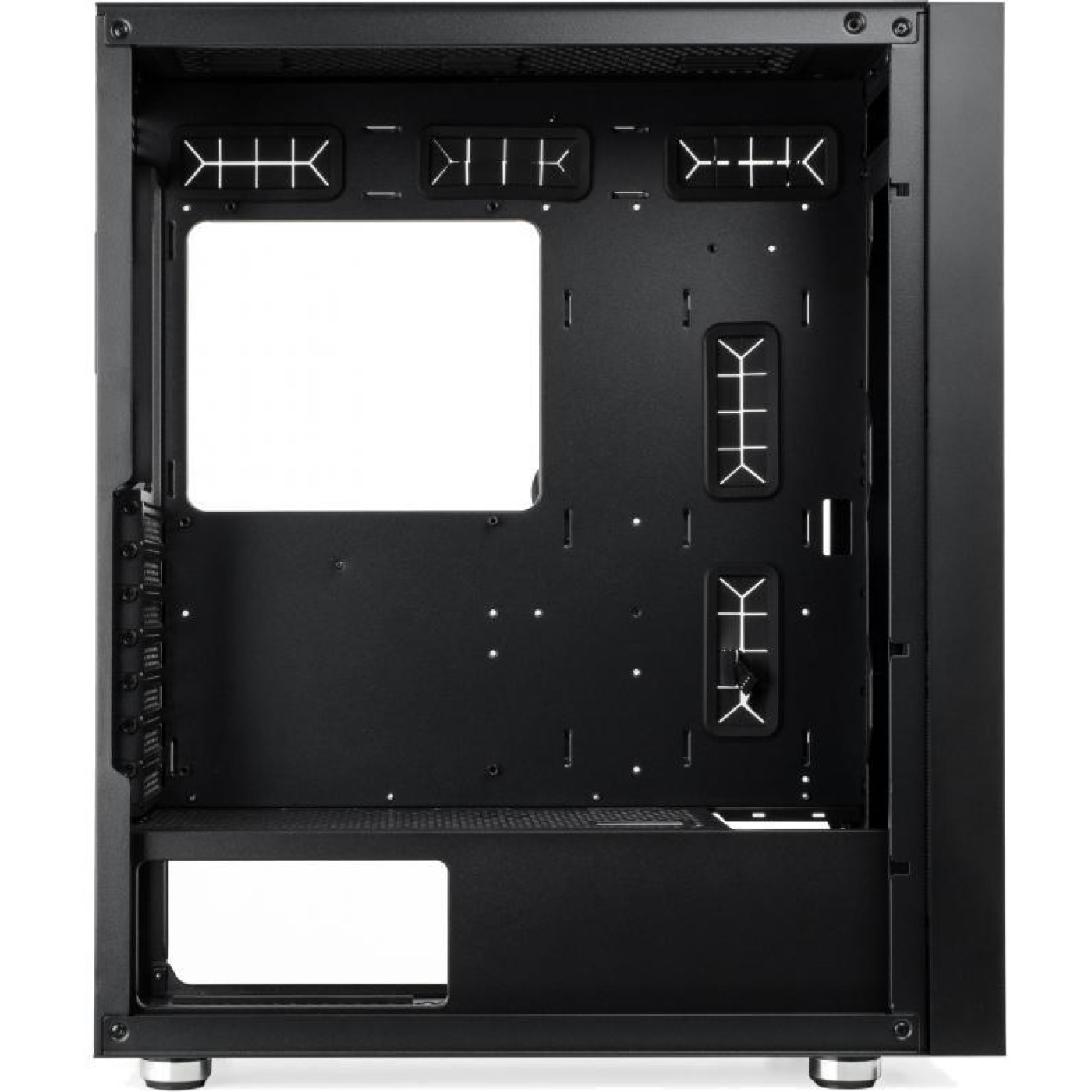 Корпус Vinga Pillar Black (Pillar Black) Без БП