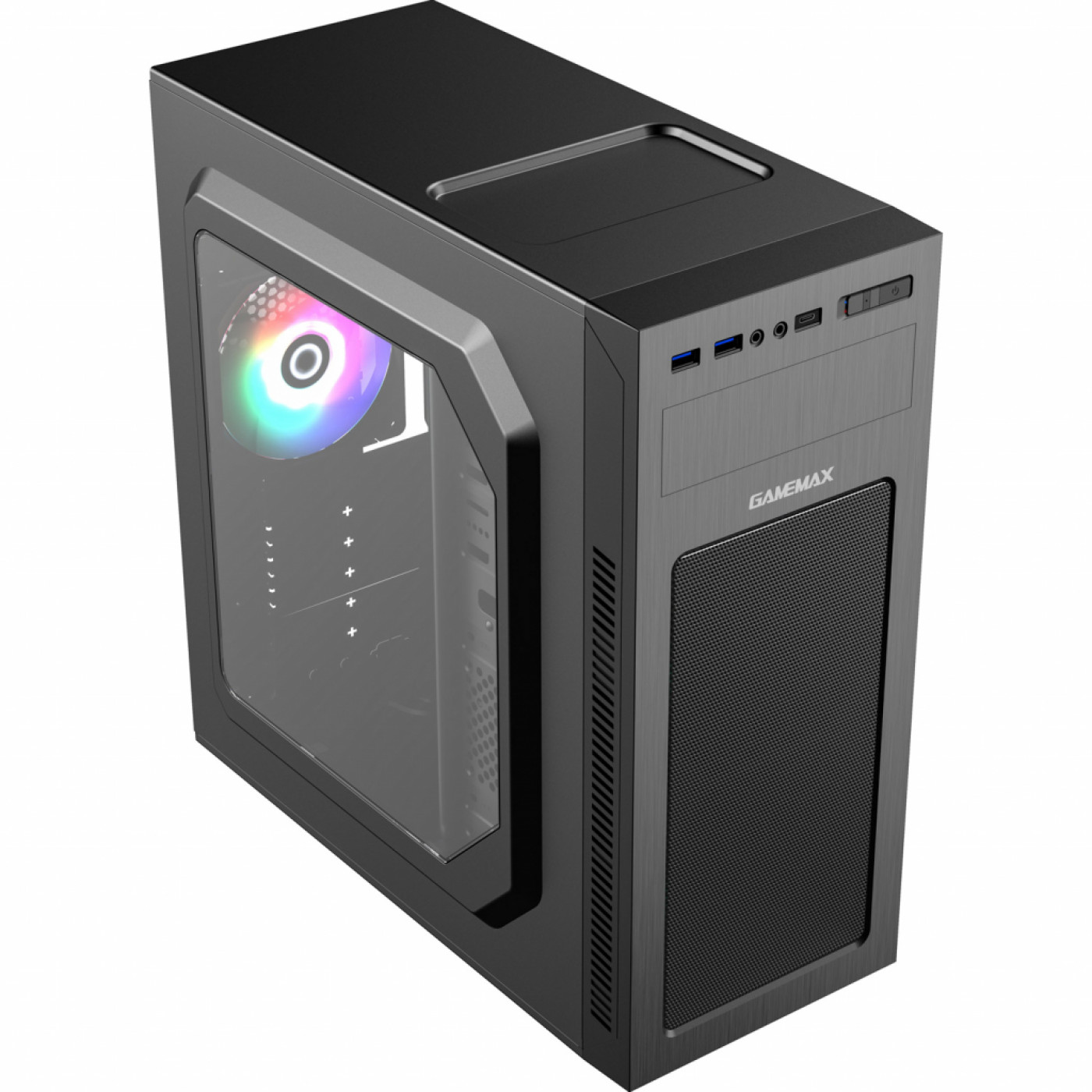 Корпус GameMax MT525-2U3TYC-NP (MT525-2U3TYC-NP)