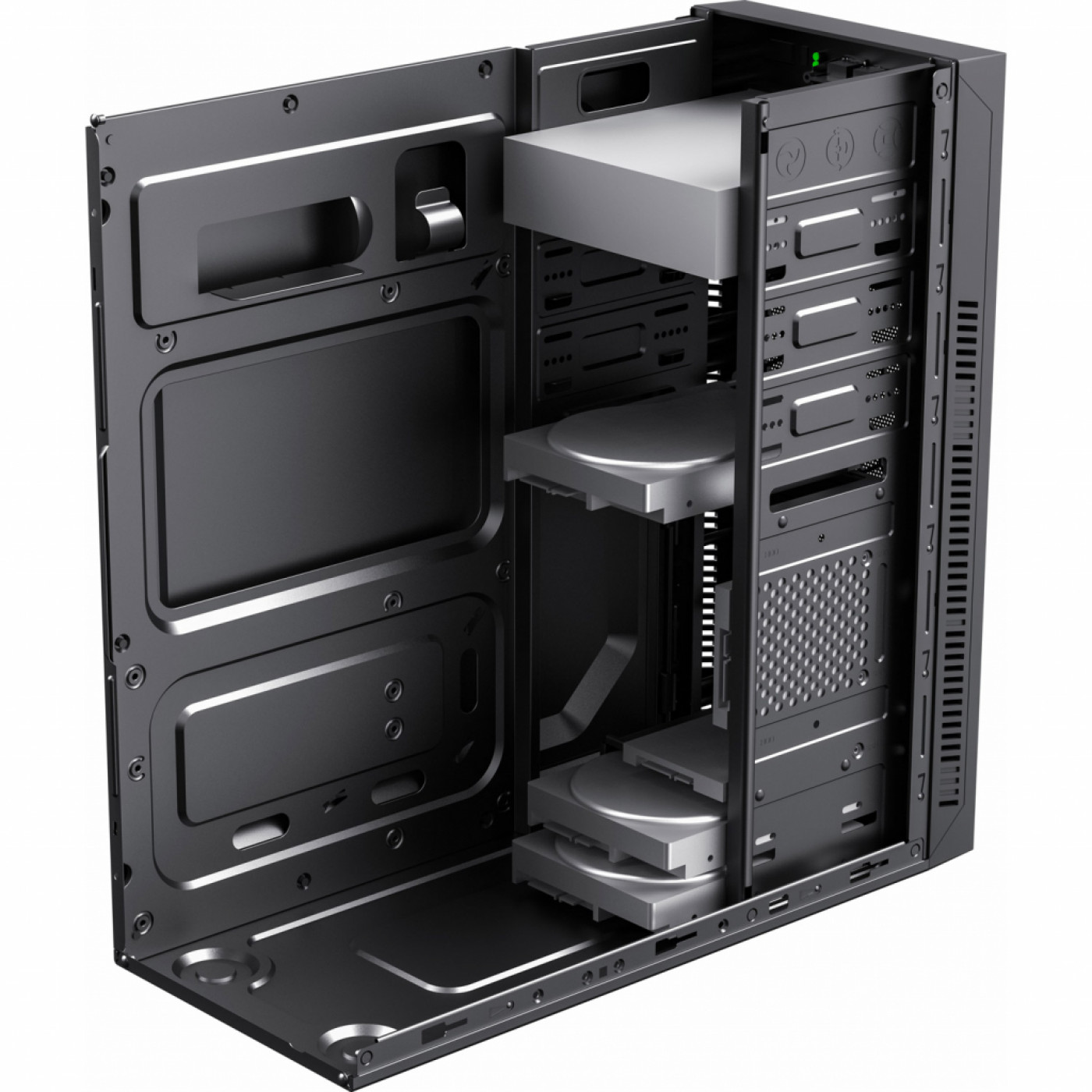 Корпус GameMax MT525-2U3TYC-NP (MT525-2U3TYC-NP)