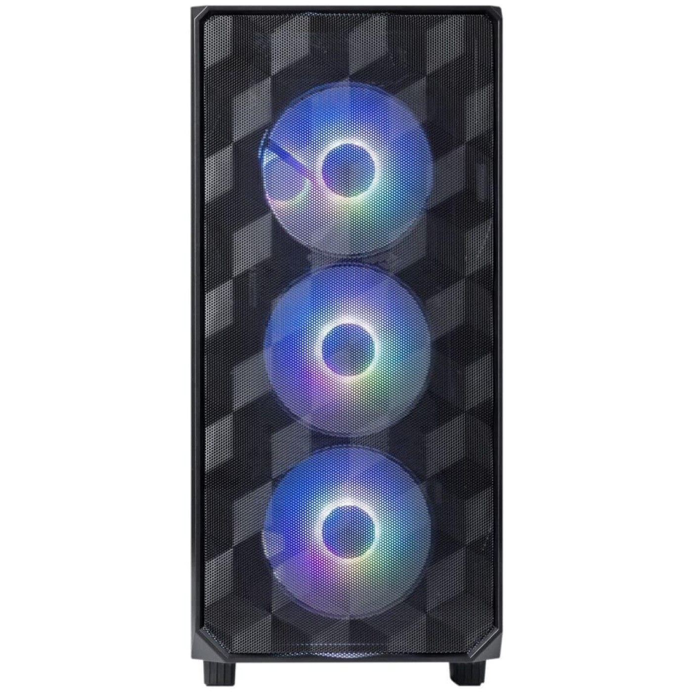 Корпус ProLogix E120 Tempered Glass&Mesh Black (E120 Black) Без БП