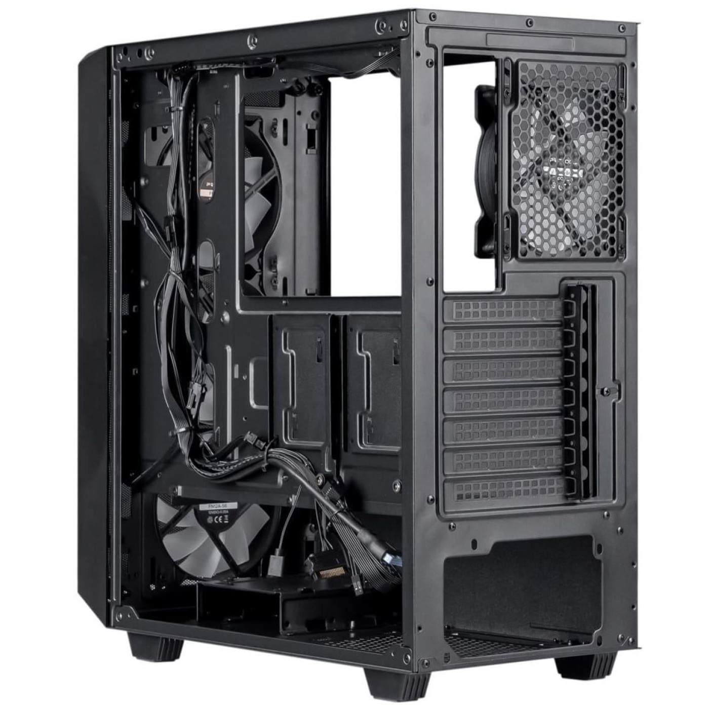 Корпус ProLogix E120 Tempered Glass&Mesh Black (E120 Black) Без БП