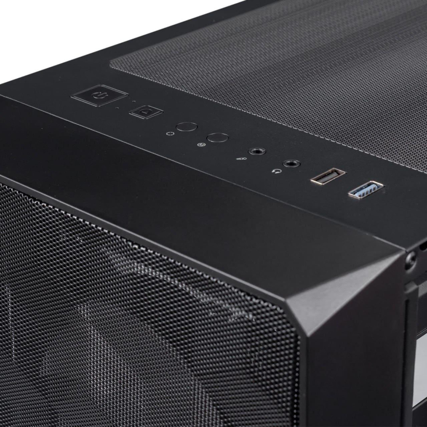 Корпус ProLogix E120 Tempered Glass&Mesh Black (E120 Black) Без БП