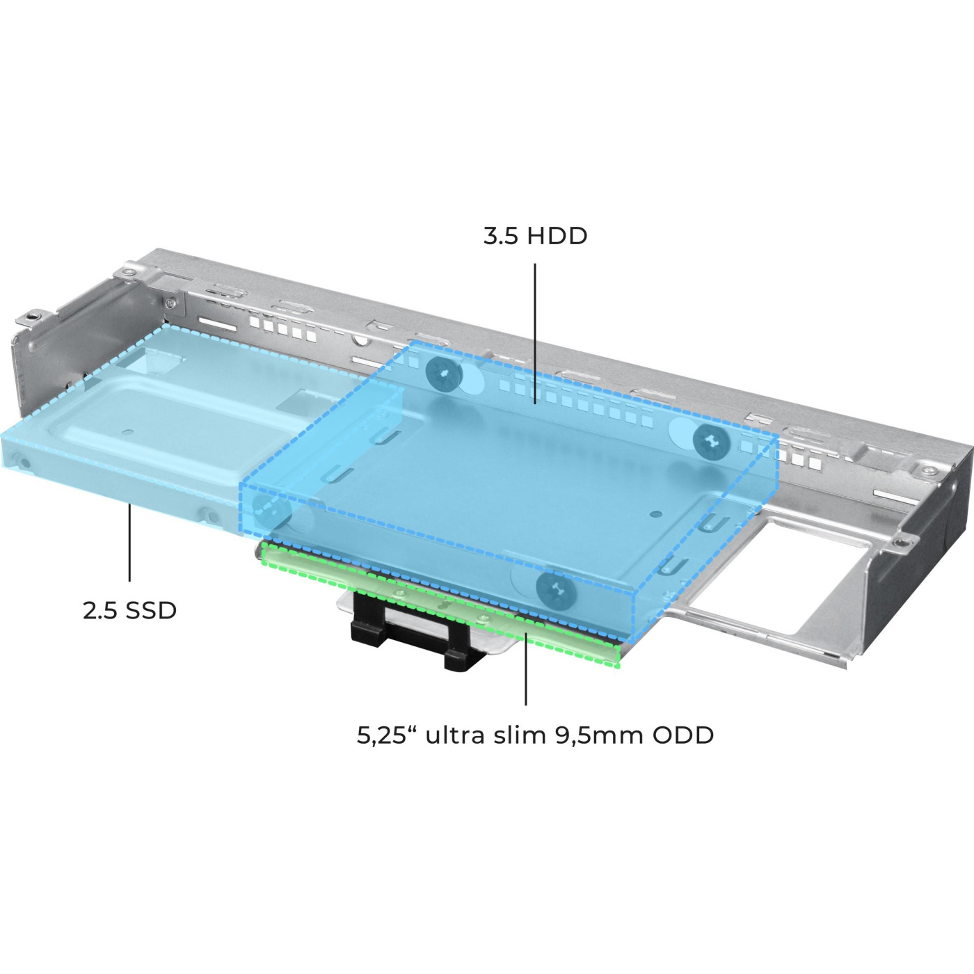 Корпус Chieftec FLYER DT-10B-300W (DT-10B-300)