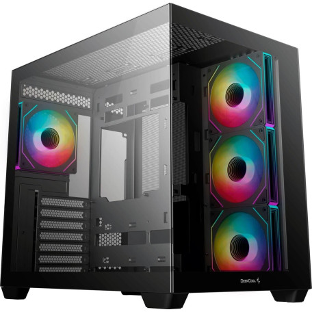 Корпус Deepcool CG530 4F Tempered Glass без БП Black (R-CG530-BKADA4-G-1)