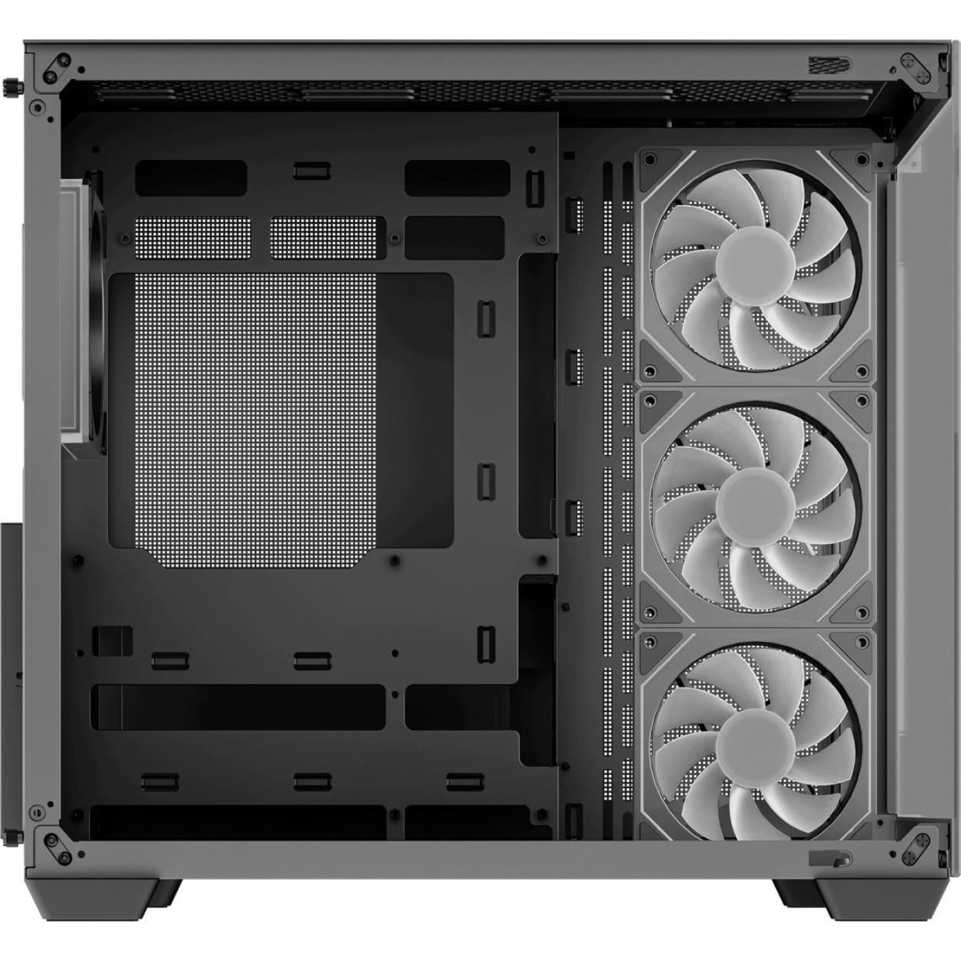 Корпус Deepcool CG530 4F Tempered Glass Black (R-CG530-BKADA4-G-1) Без БП