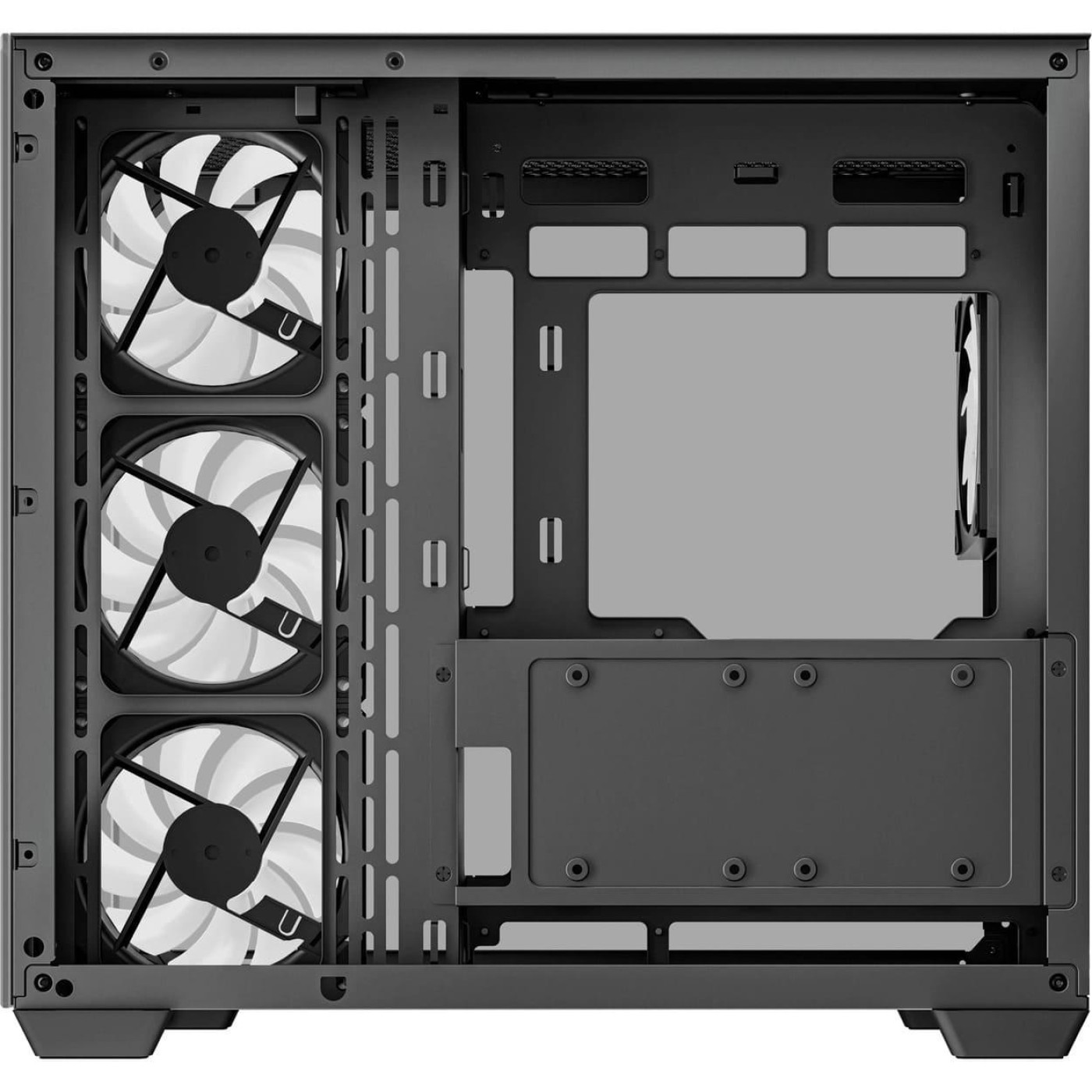 Корпус Deepcool CG530 4F Tempered Glass Black (R-CG530-BKADA4-G-1) Без БП