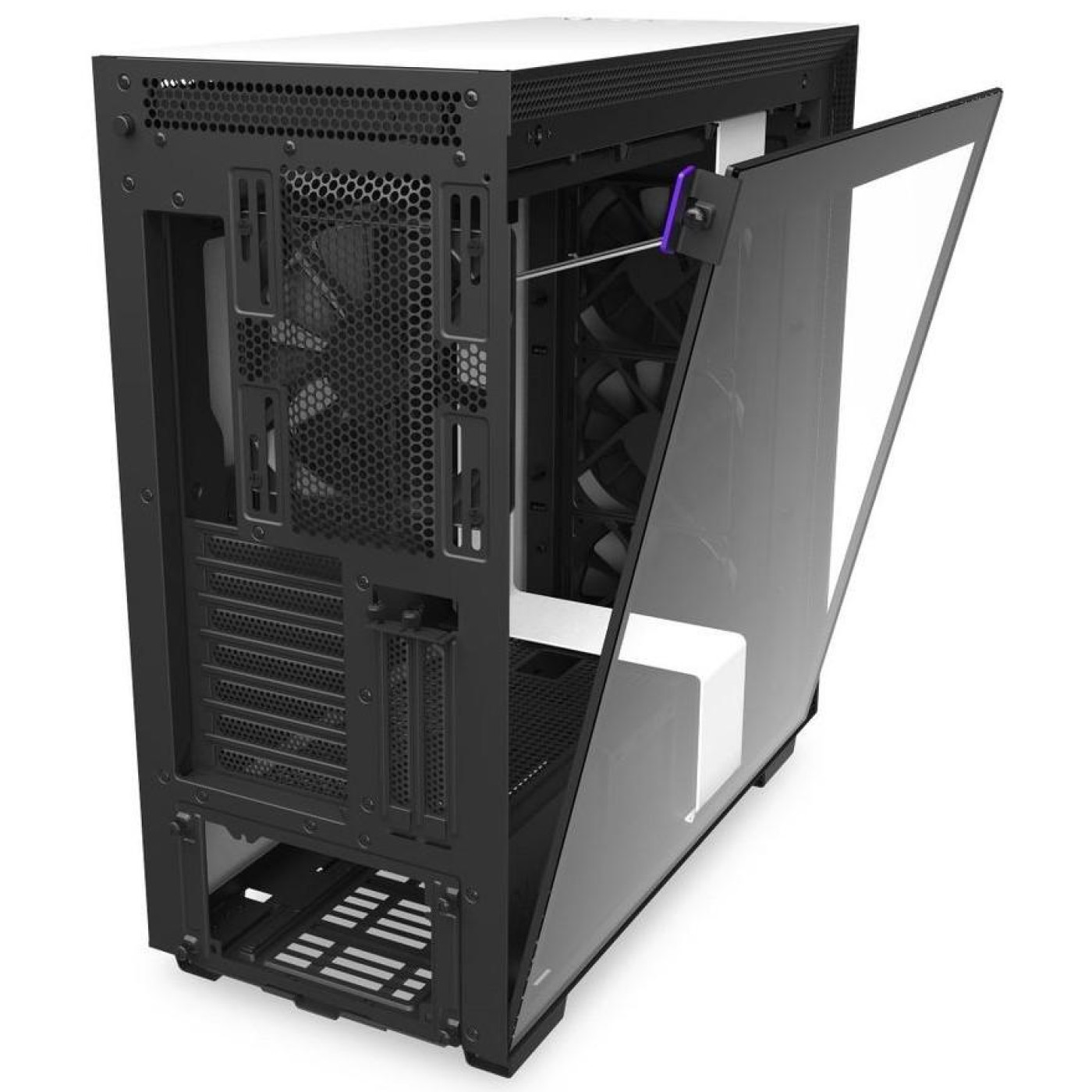 Корпус NZXT H710i White-Black (CA-H710i-W1) Без БП