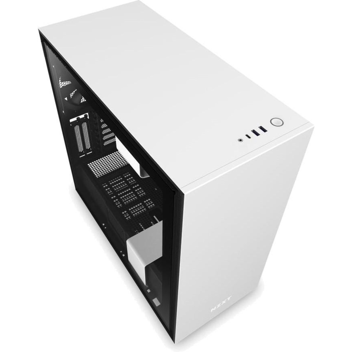 Корпус NZXT H710i White-Black (CA-H710i-W1) Без БП