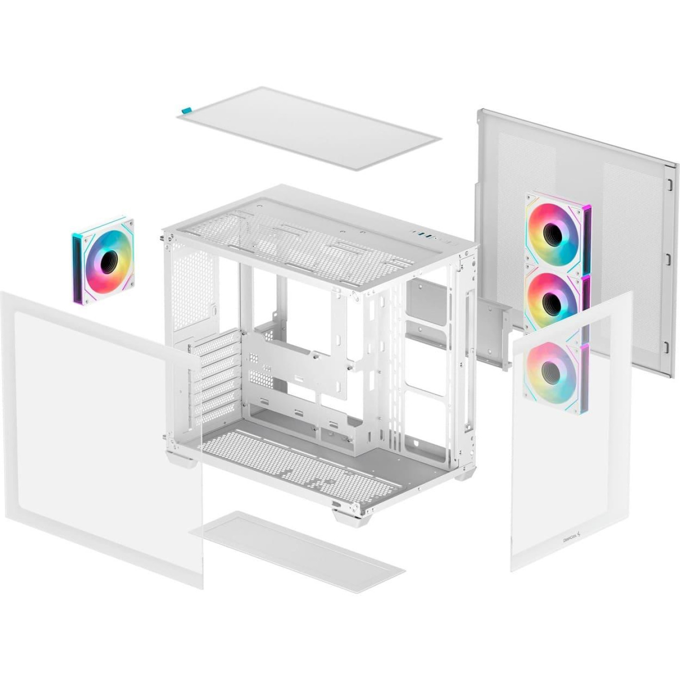 Корпус Deepcool CG530 4F White (R-CG530-WHADA4-G-1) Без БП