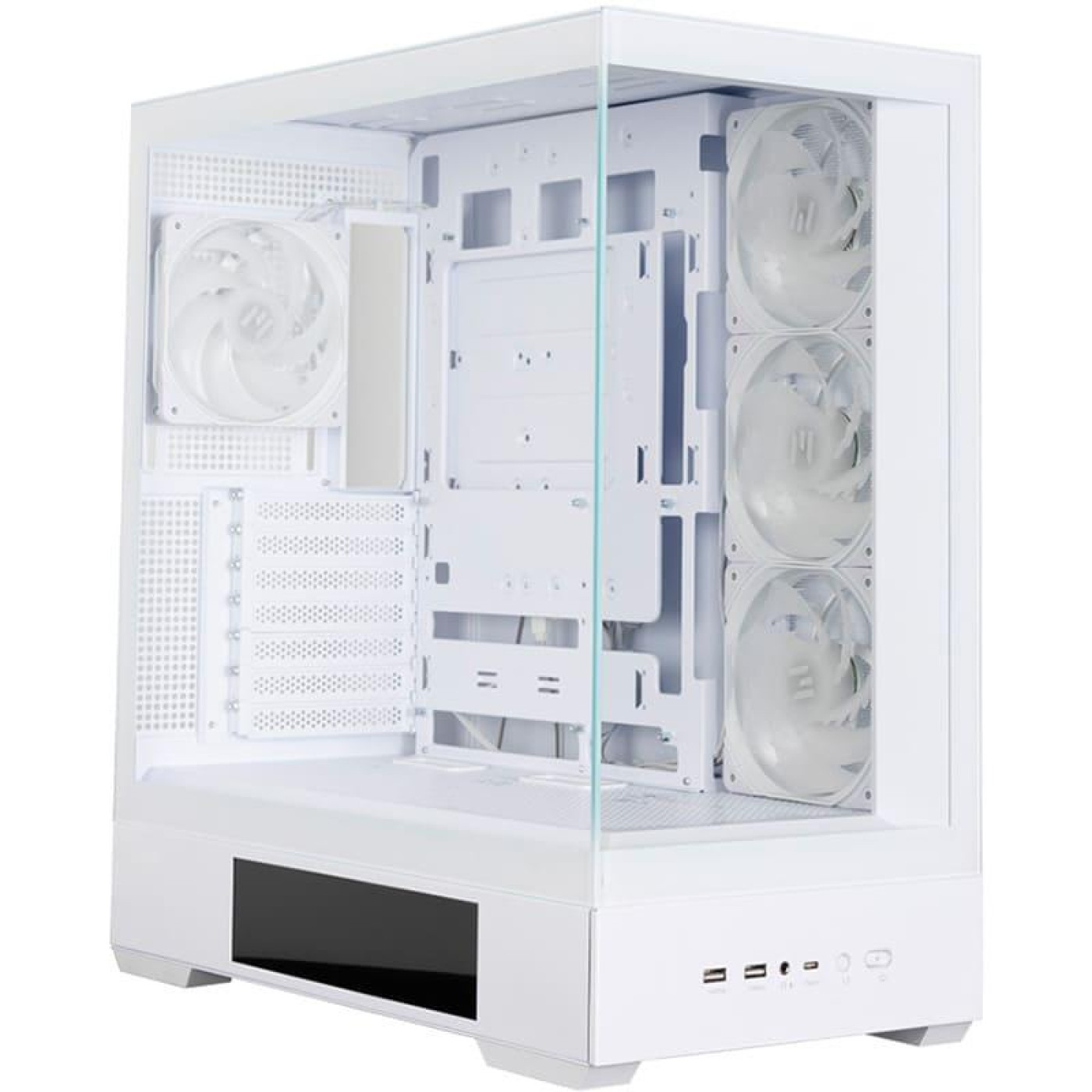 Корпус Zalman P40 DS ARGB Reverse White без БП (P40DSWHITE)
