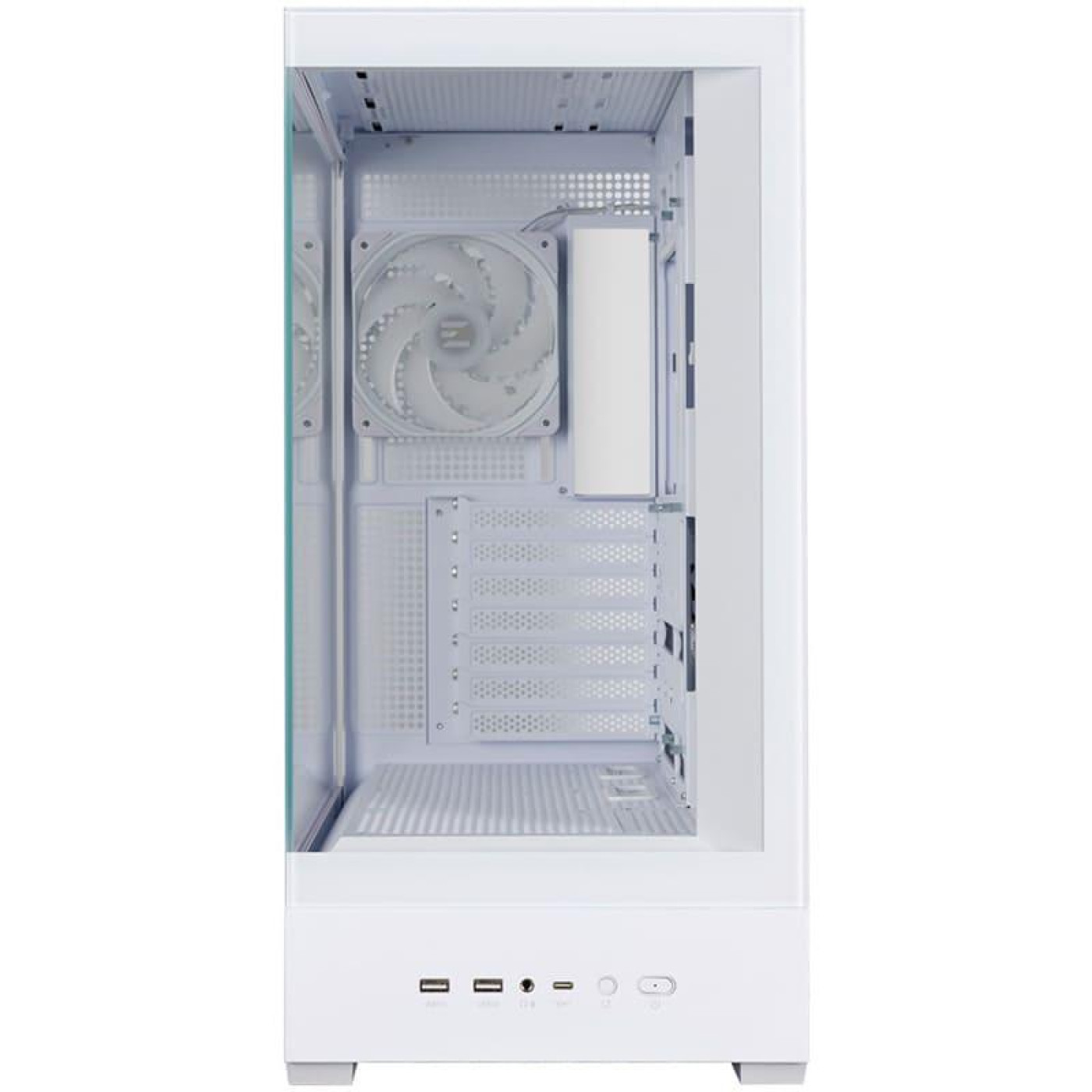 Корпус Zalman P40 DS ARGB Reverse White без БП (P40DSWHITE)