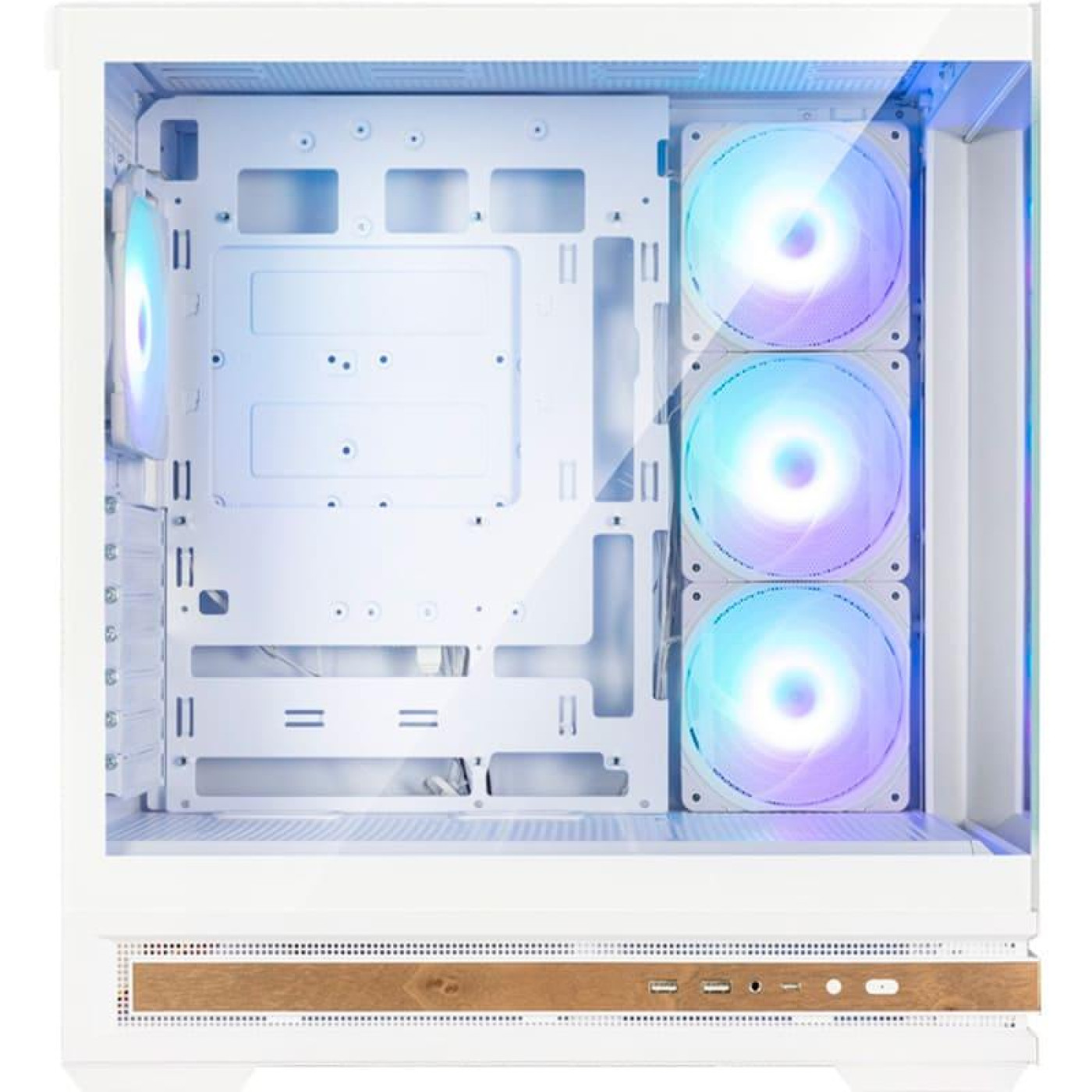 Корпус Zalman P40 NAMU ARGB Reverse без БП White (P40NAMUWHITE)