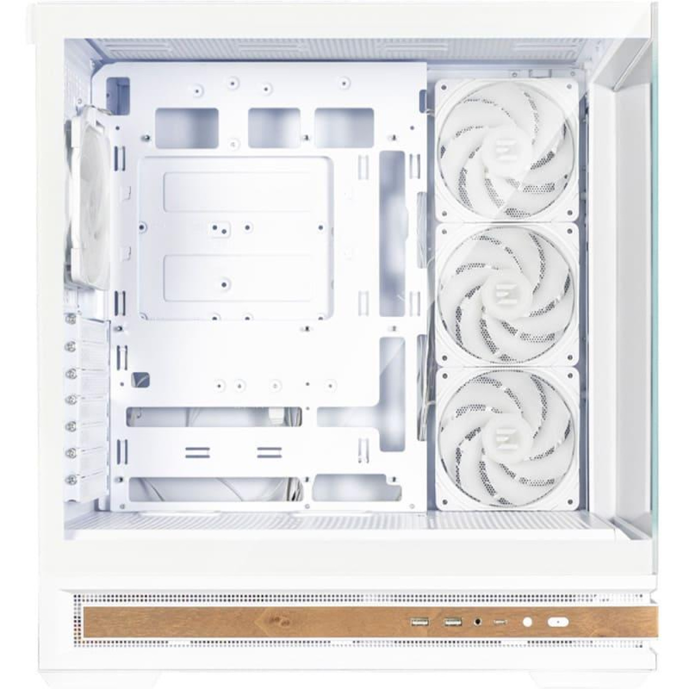 Корпус Zalman P40 NAMU ARGB Reverse без БП White (P40NAMUWHITE)