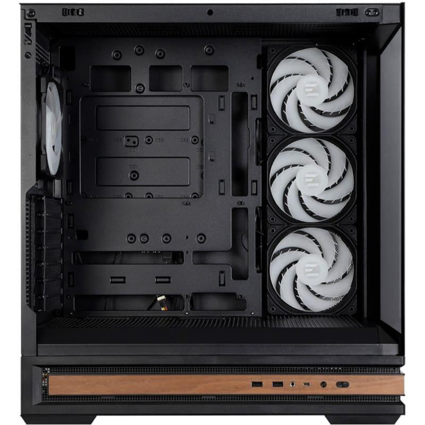 Корпус Zalman P40 NAMU ARGB Reverse без БП Black (P40NAMUBLACK)