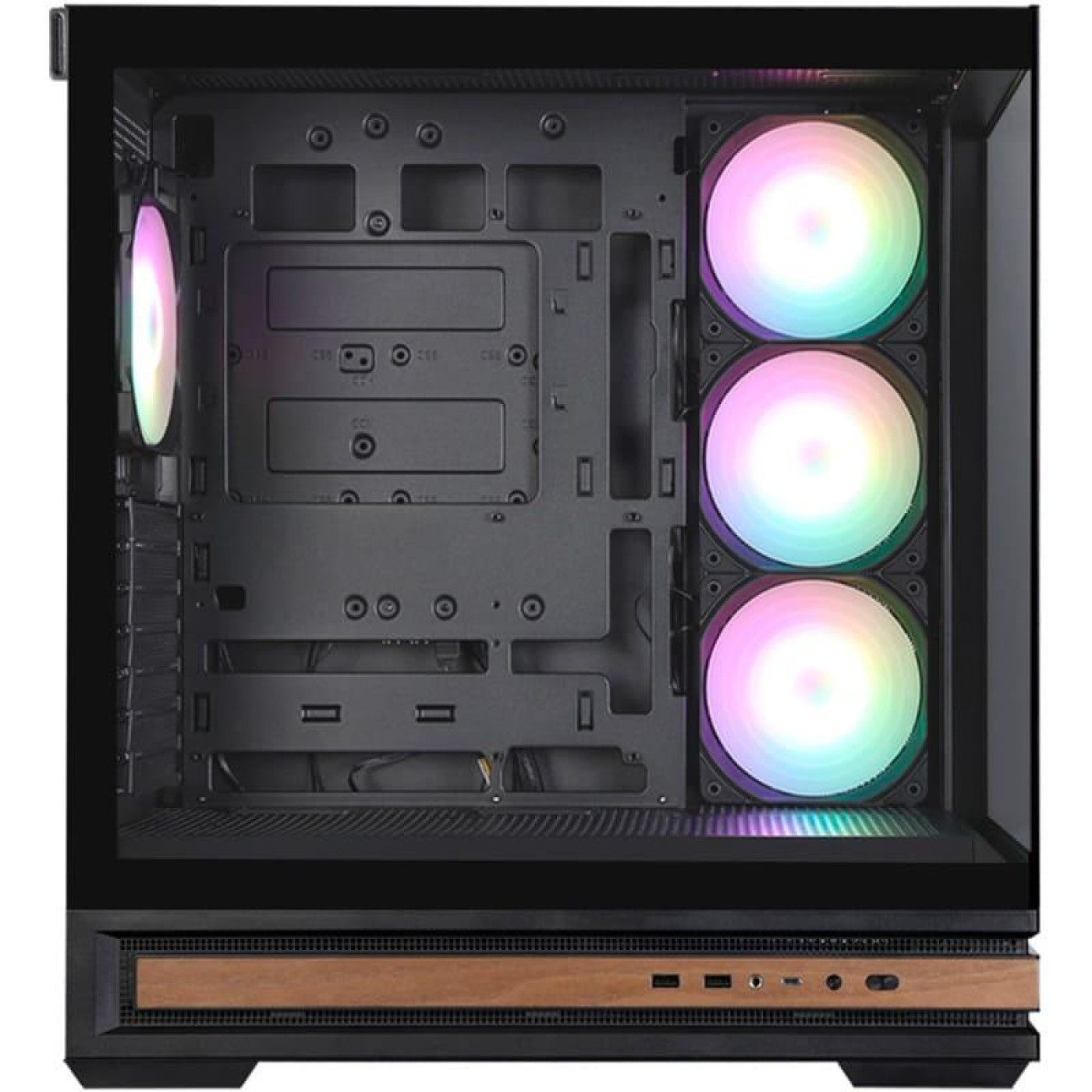 Корпус Zalman P40 NAMU ARGB Reverse без БП Black (P40NAMUBLACK)