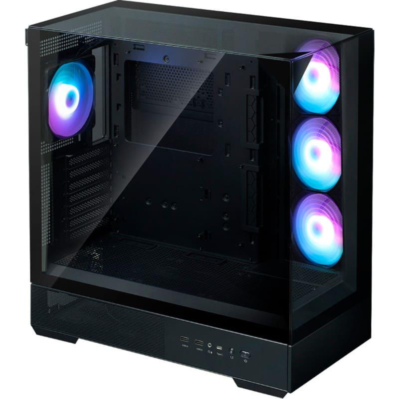 Корпус Zalman P40 Prism Plus ARGB без БП Black (P40PRISMPLUSBLACK)
