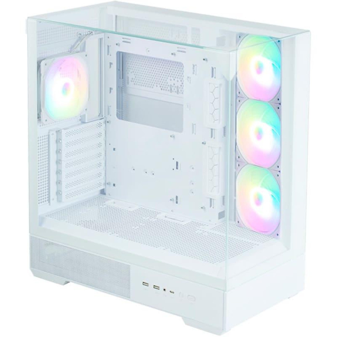 Корпус Zalman P40 Prism Plus ARGB без БП White (P40PRISMPLUSWHITE)