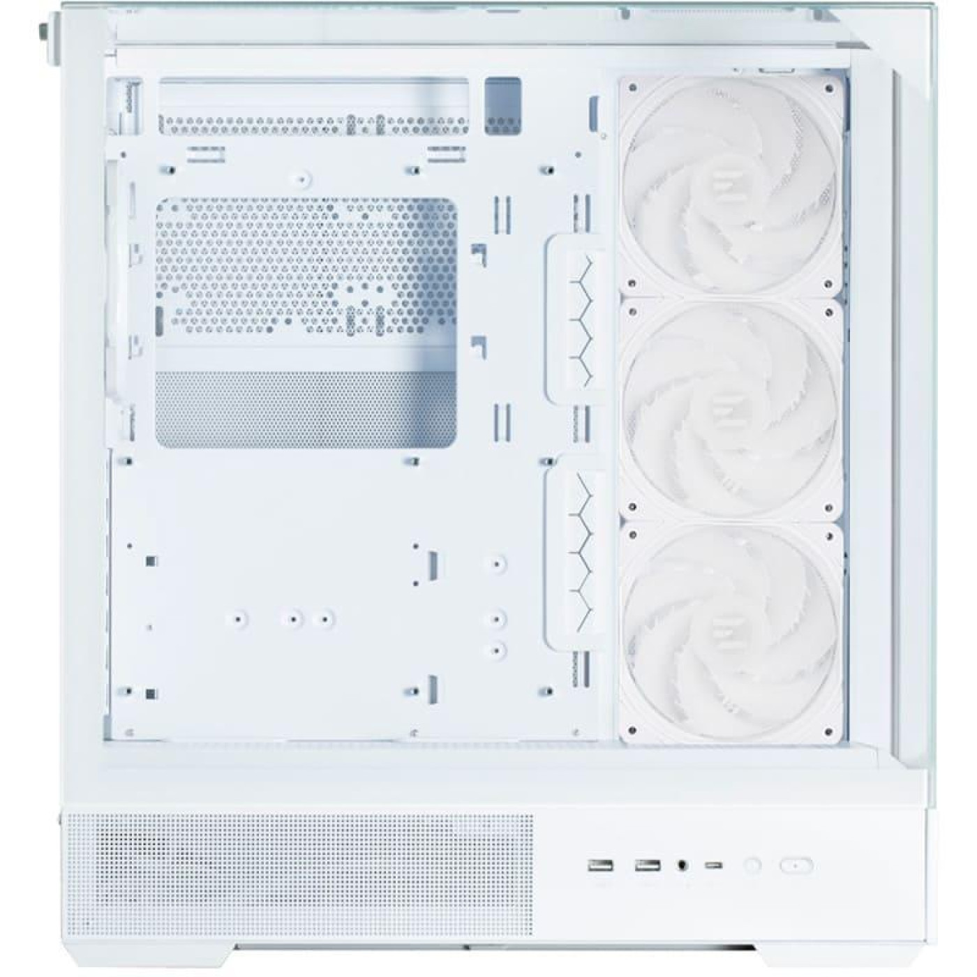 Корпус Zalman P40 Prism Plus ARGB без БП White (P40PRISMPLUSWHITE)