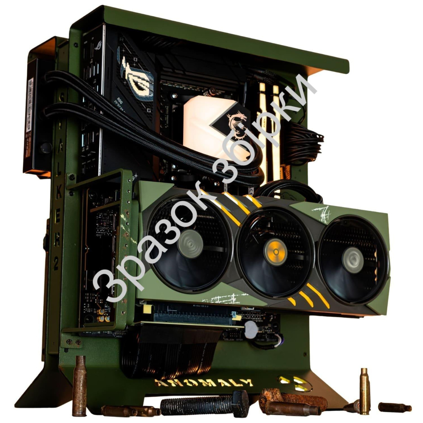 Корпус CompX Custom Х-АТХ S.T.A.L.K.E.R Special Edition (C_Cust_X_ATX_SE) Без БП