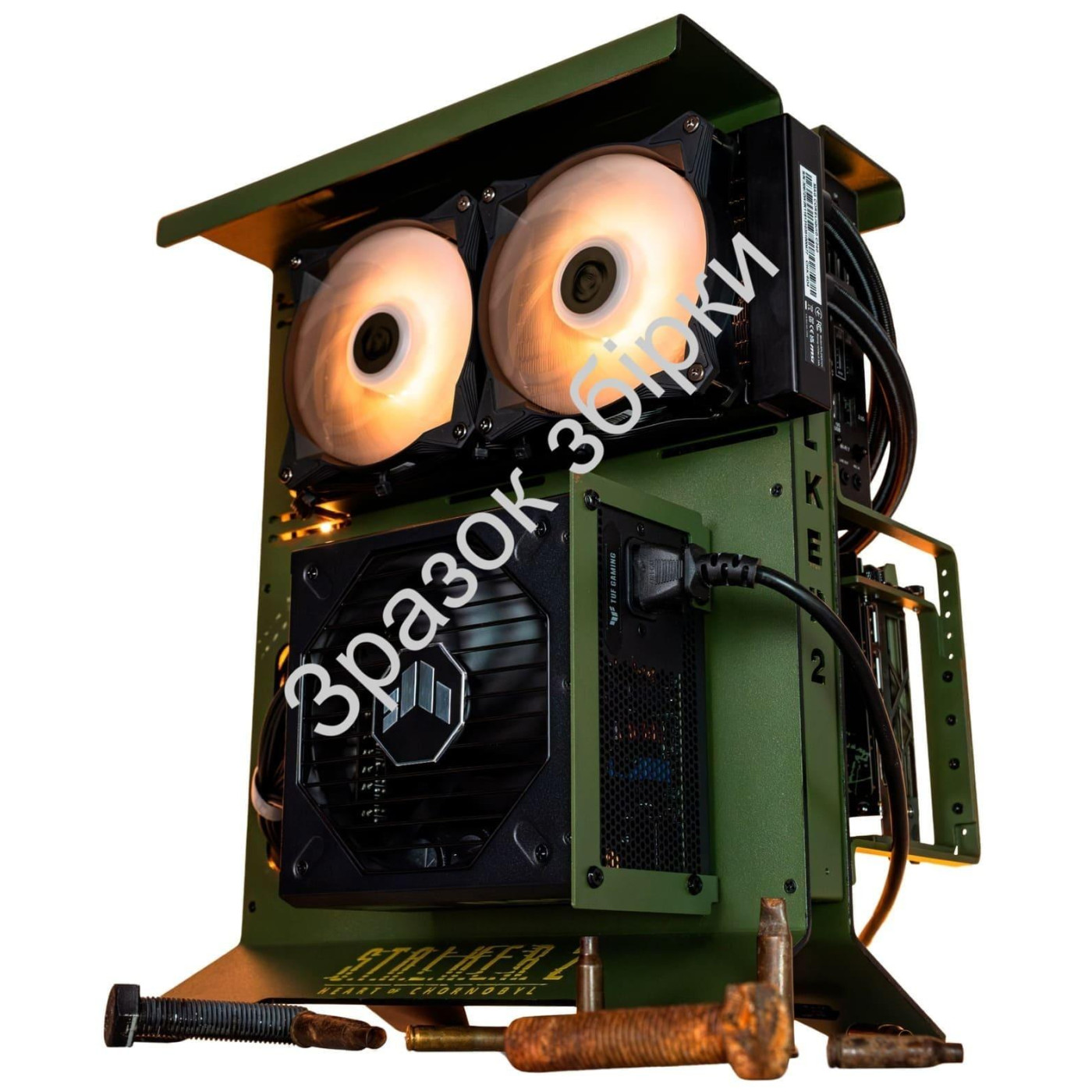 Корпус CompX Custom Х-АТХ S.T.A.L.K.E.R Special Edition (C_Cust_X_ATX_SE) Без БП