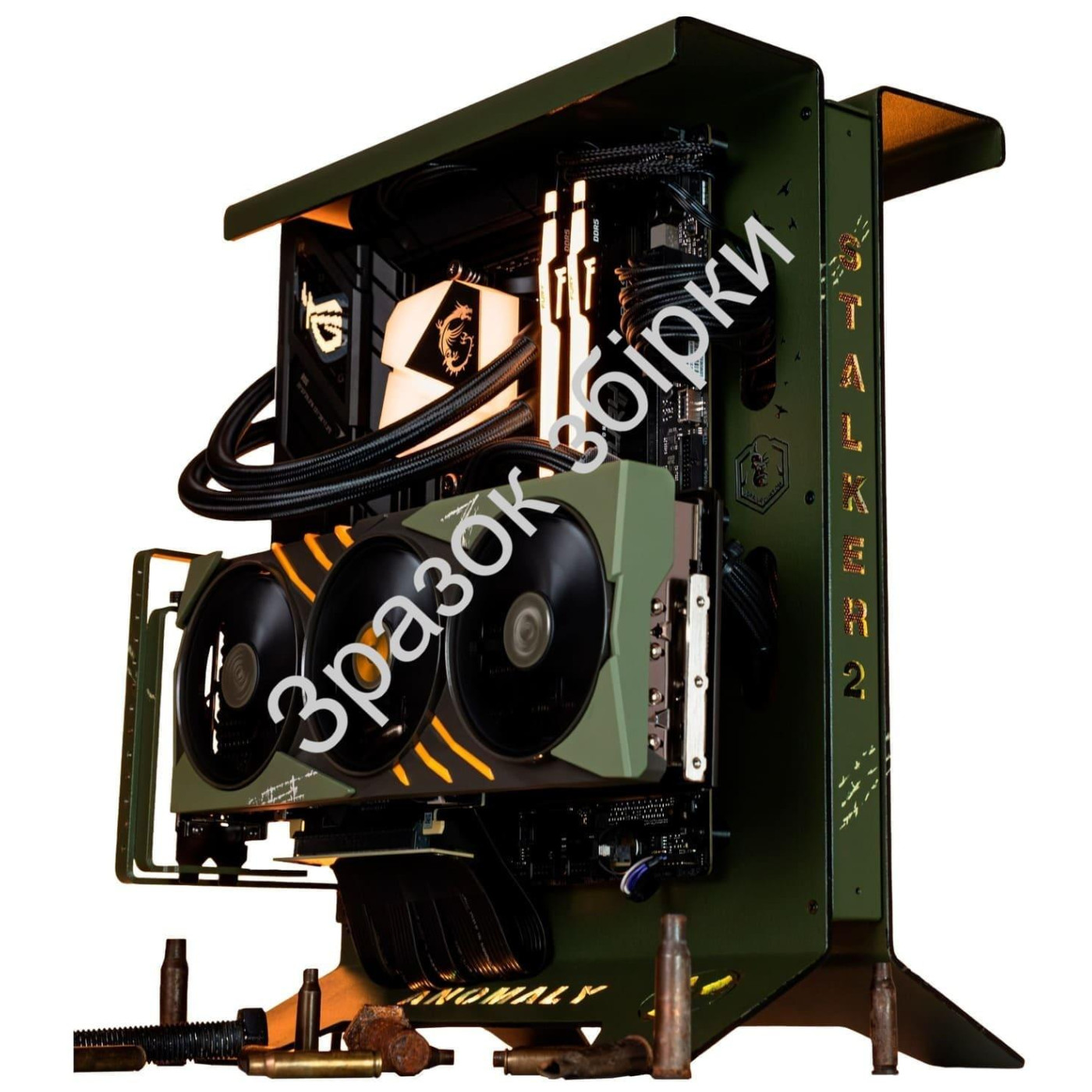 Корпус CompX Custom Х-АТХ S.T.A.L.K.E.R Special Edition (C_Cust_X_ATX_SE) Без БП