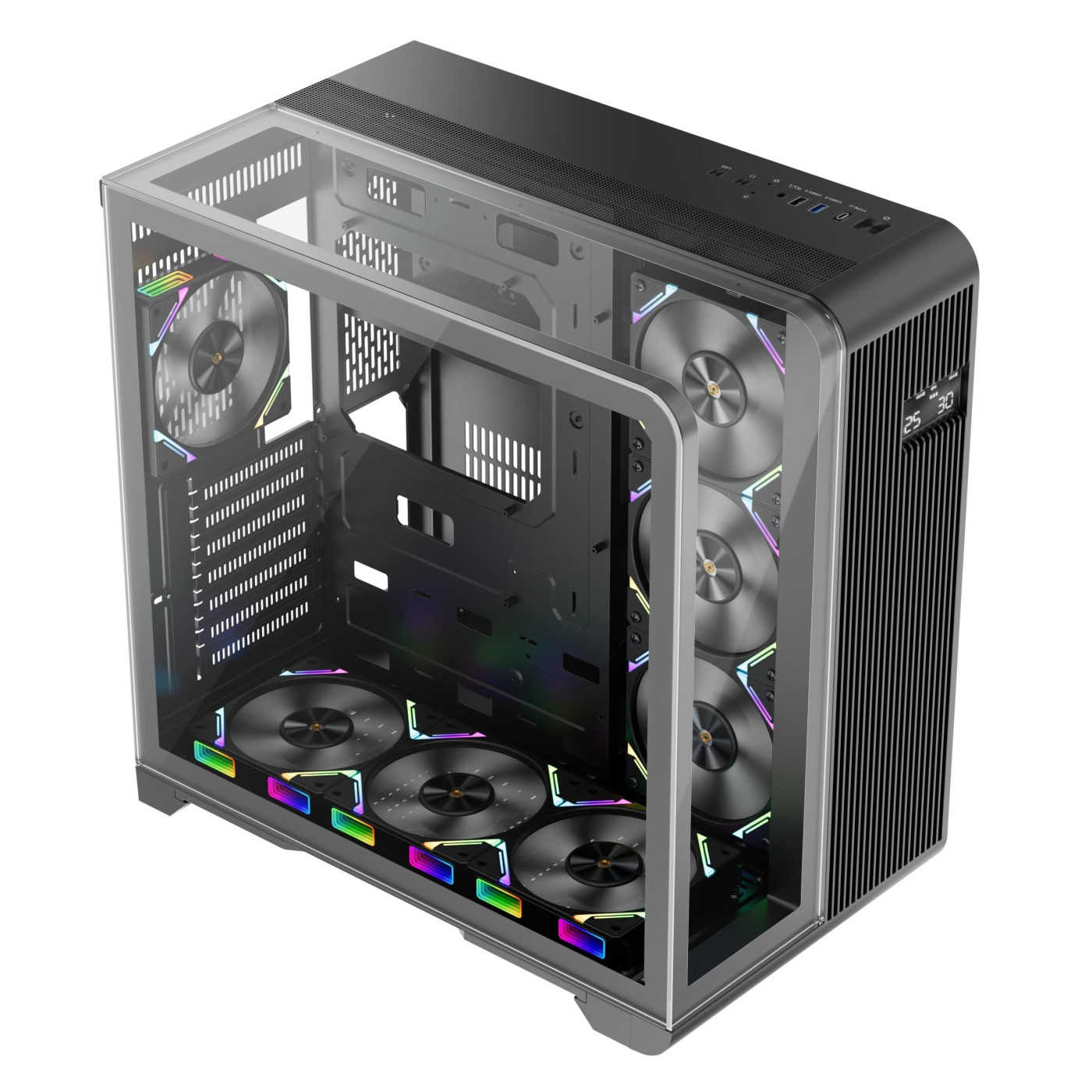 Корпус 1stPlayer RT7 Black без БЖ (RT7-BK) Без БП