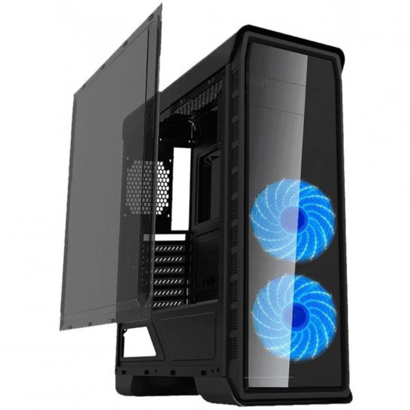 Корпус GameMax Elysium Black (Elysium Black) Без БП