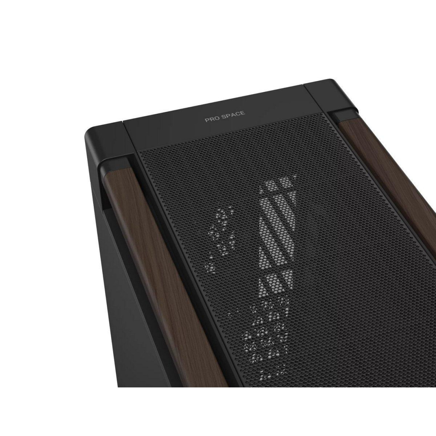 Корпус ASUS ProArt PA602 Walnut Wood Edition - Metal Panel без БЖ Modern Black (90DC00J0-B09040)