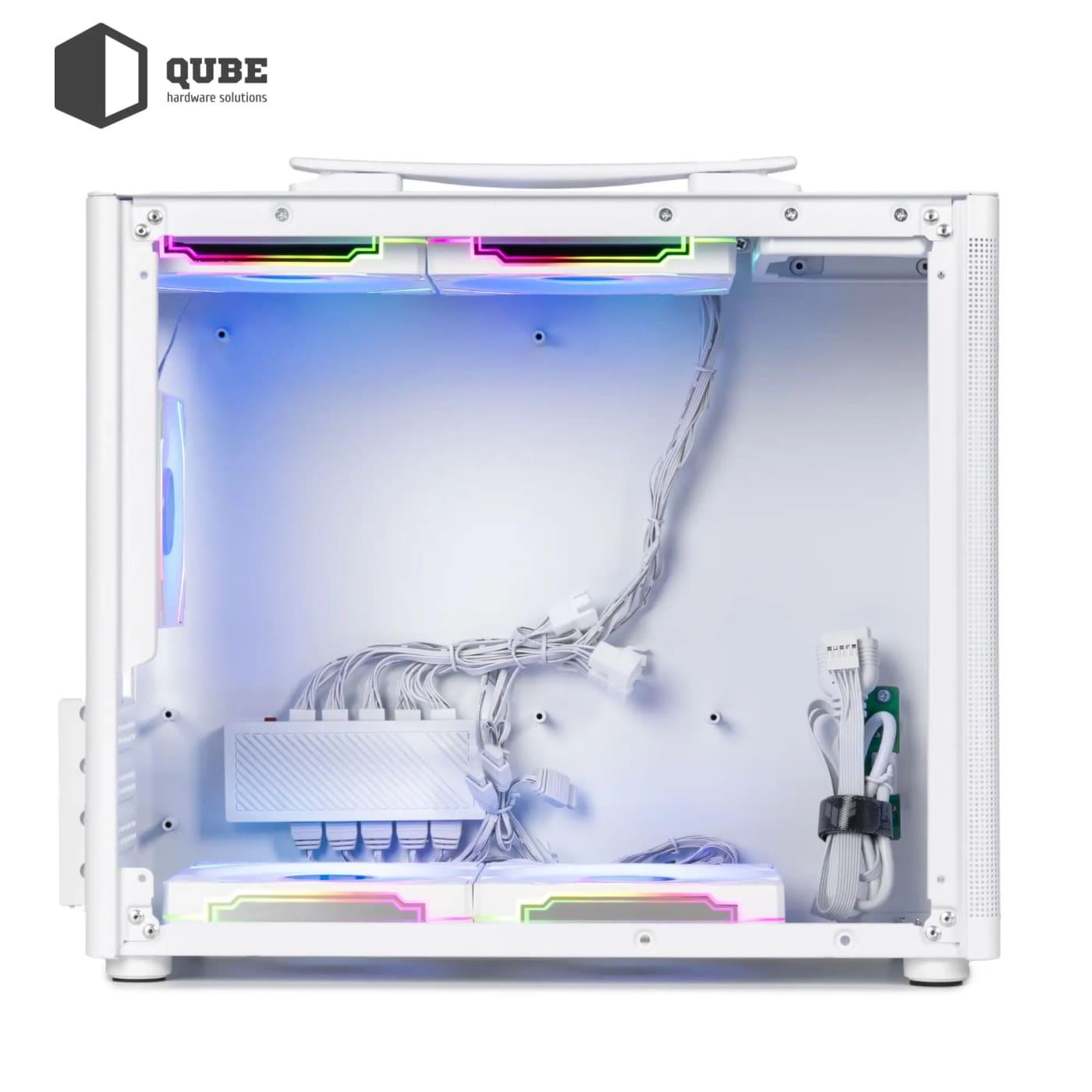 Корпус QUBE BRING ARGB White (BRING_GWNU3) Без БП