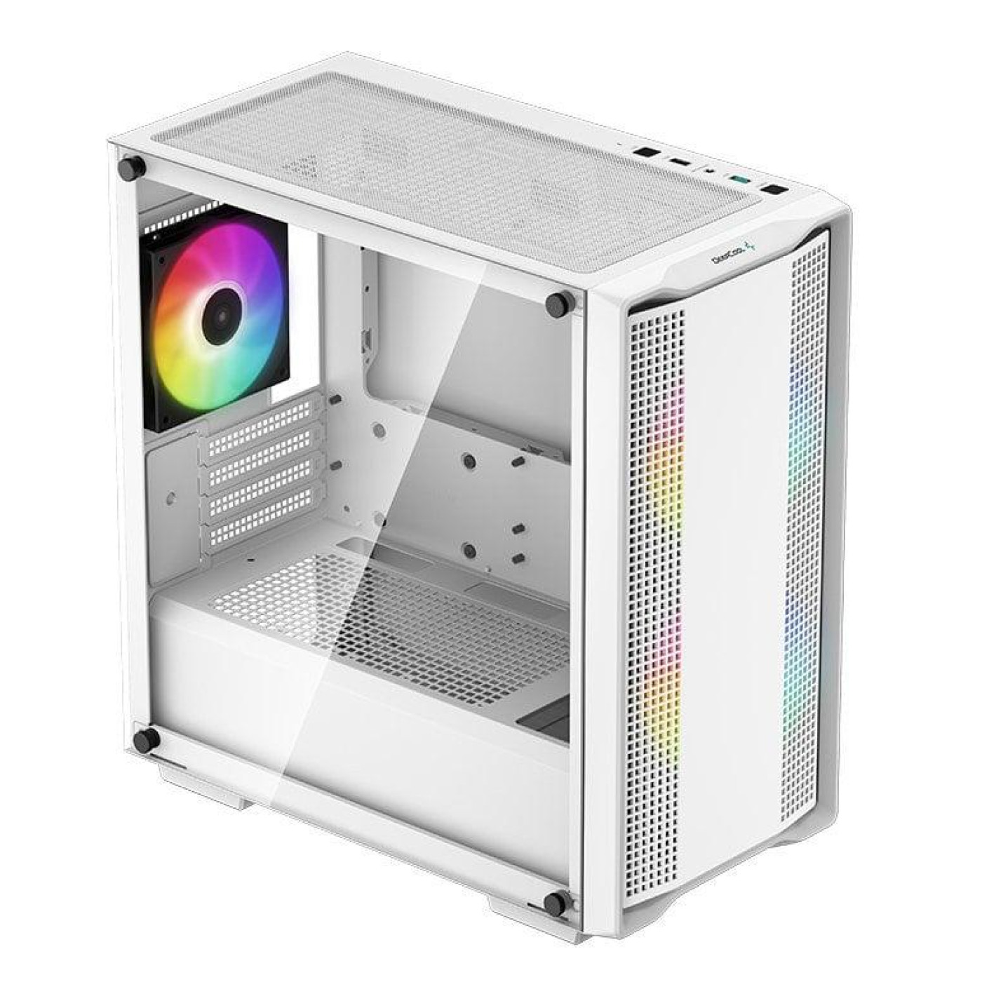 Корпус Deepcool CC360 WH ARGB без БЖ (R-CC360-WHAPM3-G-1) Без БП