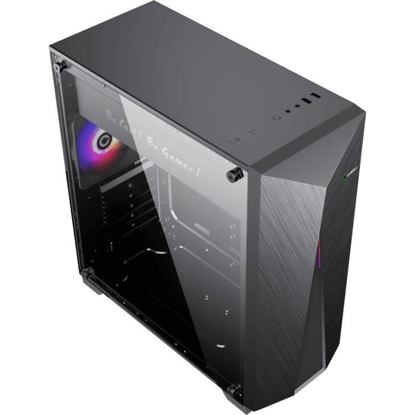 Корпус GameMax Nova N6 Black (Nova N6) Без БП