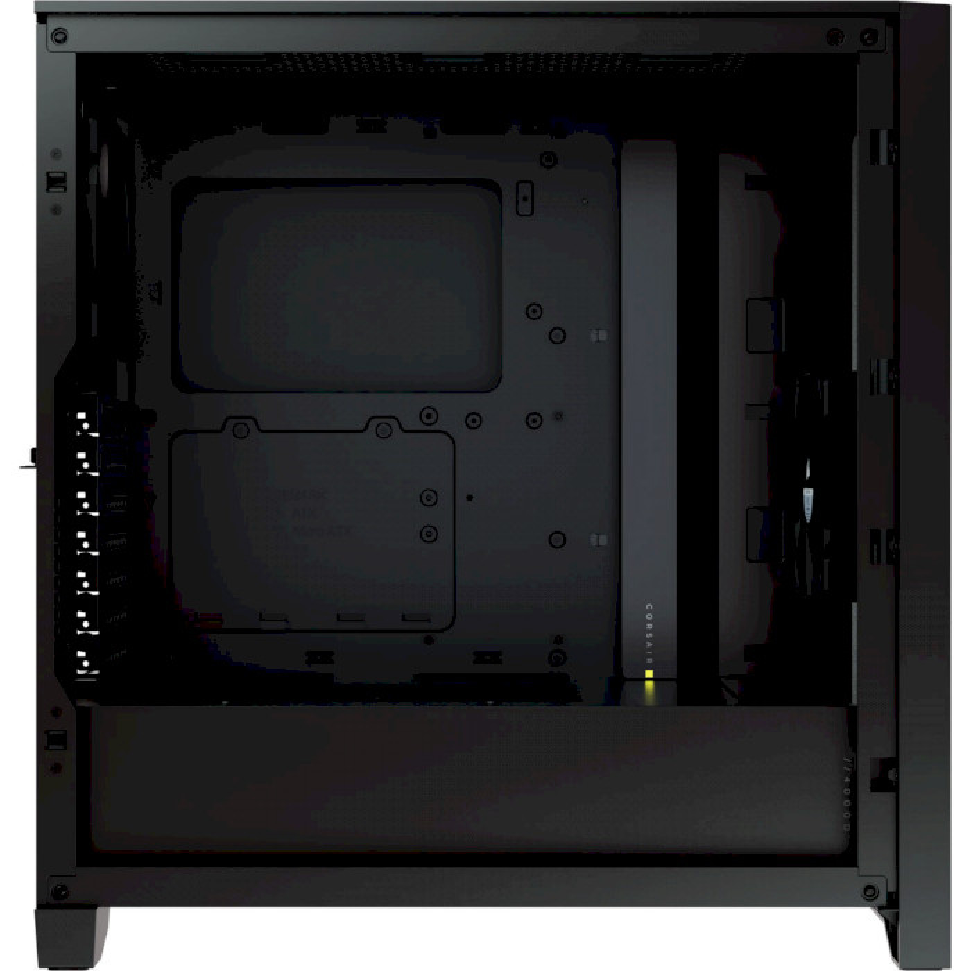 Корпус Corsair 4000D AIRFLOW Tempered Glass Black (CC-9011200-WW) Без БП Б/в
