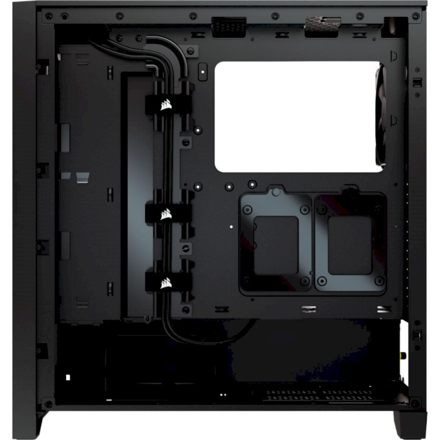 Корпус Corsair 4000D AIRFLOW Tempered Glass Black (CC-9011200-WW) Без БП Б/в