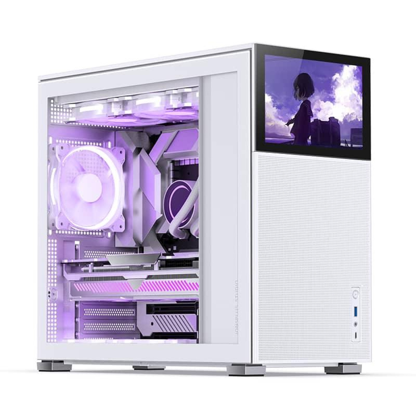 Корпус Jonsbo D41 MESH SC White (D41 MESH SC White) Без БП